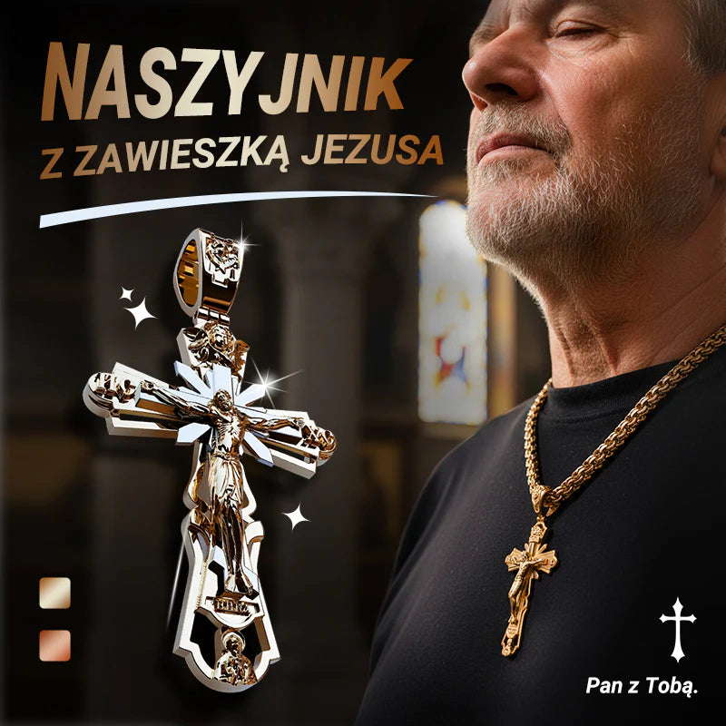 【🎁Vánoční nabídka🎄】Náhrdelník s přívěskem s vyobrazením Ježíše