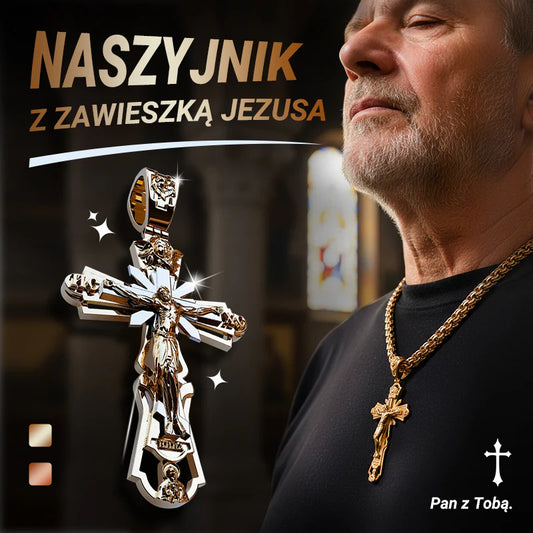 【🎁Vánoční nabídka🎄】Náhrdelník s přívěskem s vyobrazením Ježíše