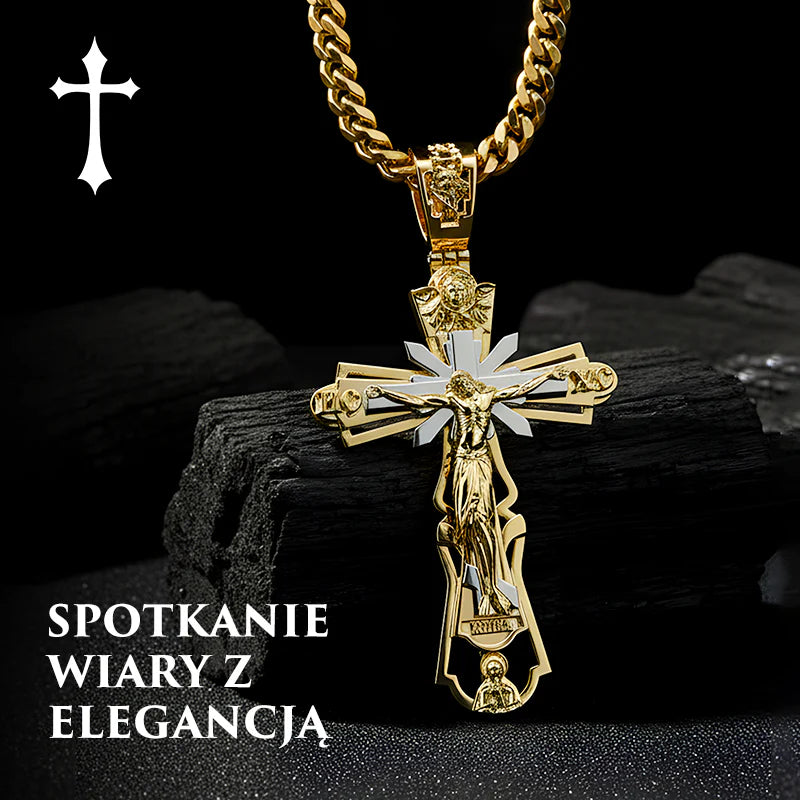 【🎁Vánoční nabídka🎄】Náhrdelník s přívěskem s vyobrazením Ježíše