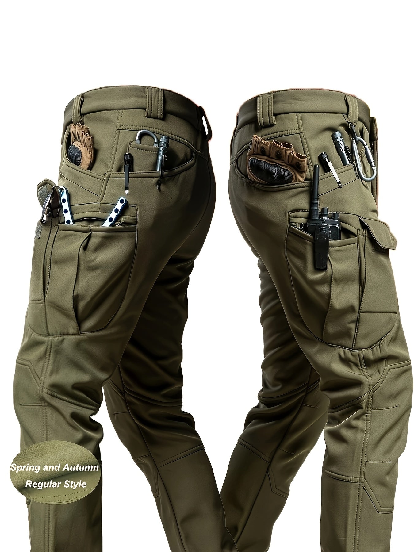 【🎁Vánoční nabídka🎄】Pánské outdoorové softshellové turistické kalhoty