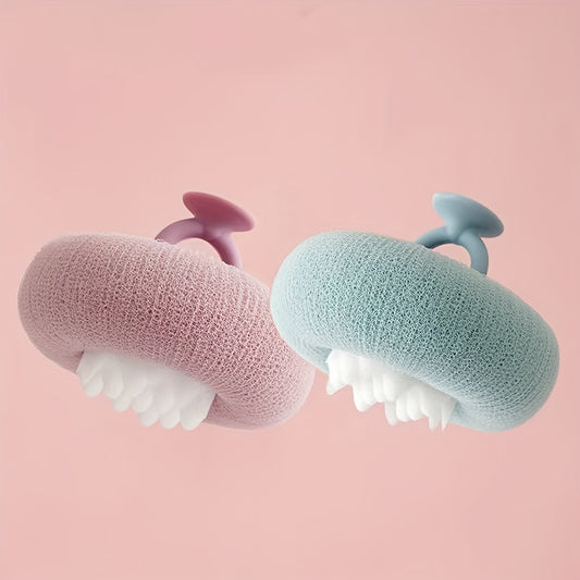 【🎁Vánoční nabídka🎄】Sprchová koule s přísavkou ve tvaru slunečnice, exfoliační houbička