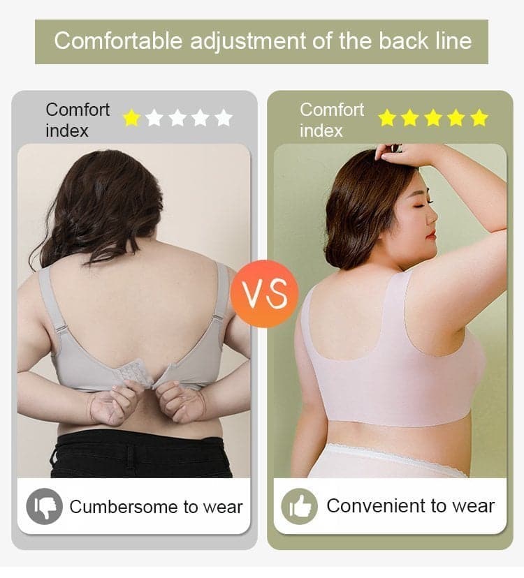 【🎁Vánoční nabídka🎄】Sexy bezdrátové podprsenky push Up【1+1 zdarma】  16 Recenze