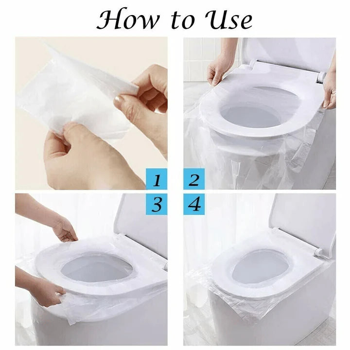 【🎁Vánoční nabídka🎄】Jednorázový plastový kryt na toaletní sedátko(🔥Kupte 1 a získejte 1 zdarma🔥)