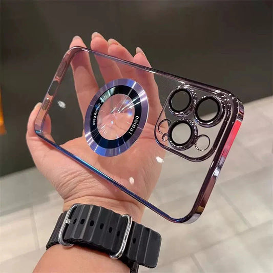 【🎁Vánoční nabídka🎄】Transparentní magnetické pouzdro pro iPhone