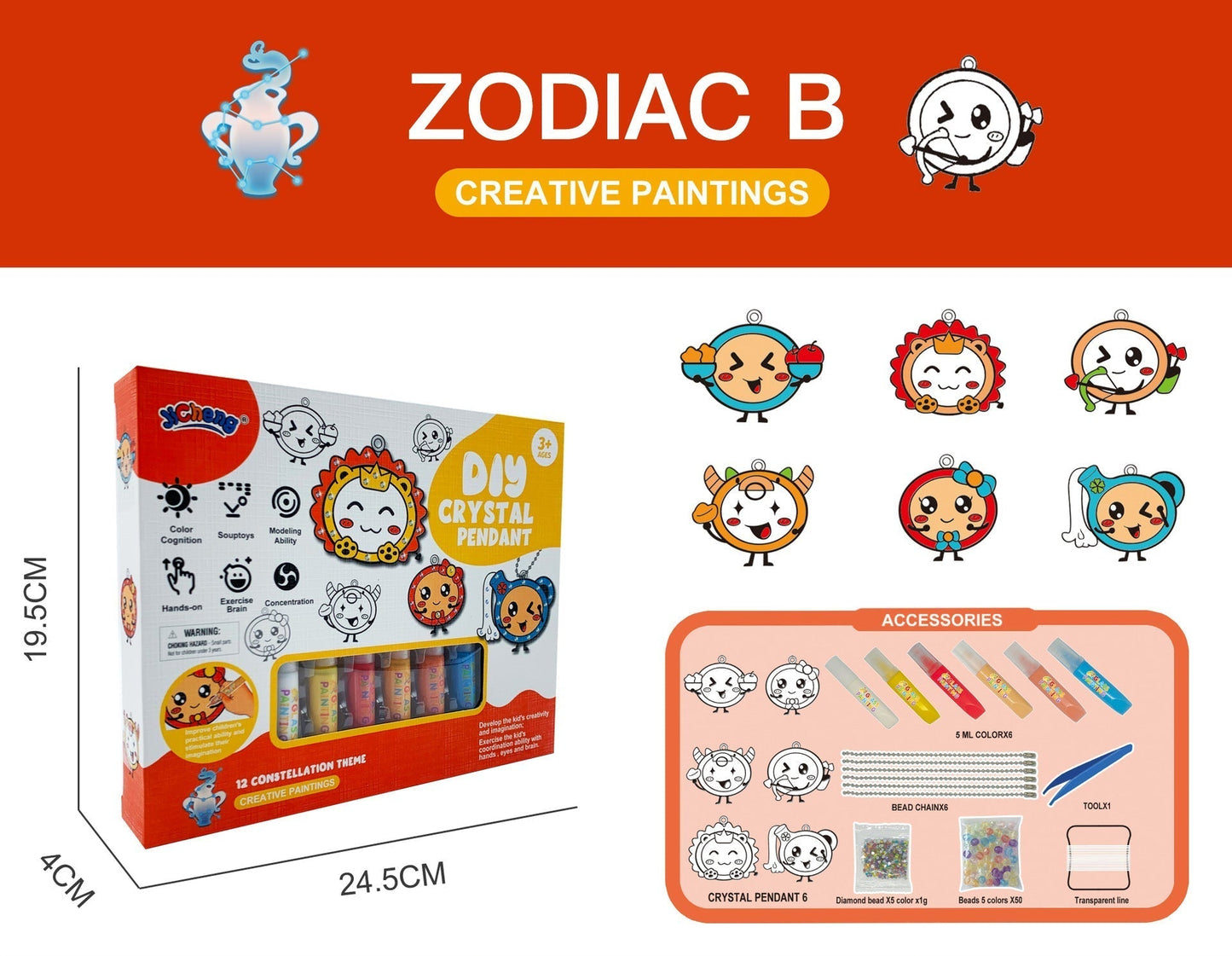 DIY Crystal Paint Arts and Crafts Set