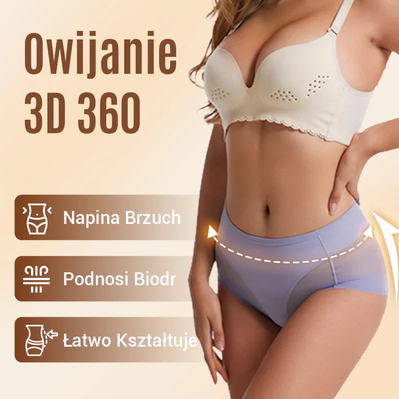 【🎁Vánoční nabídka🎄】Dámské bezešvé tvarující kalhotky s vysokým pasem(🔥Kupte 1 a dostanete 2 zdarma🔥)