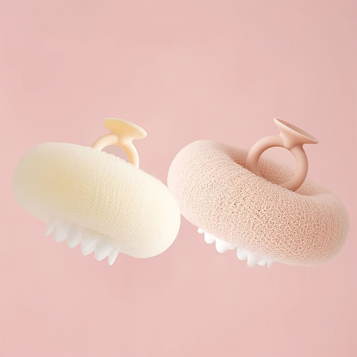 【🎁Vánoční nabídka🎄】Sprchová koule s přísavkou ve tvaru slunečnice, exfoliační houbička