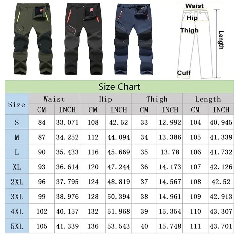 【🎁Vánoční nabídka🎄】【S-5XL】nový podzimní a zimní pánský outdoorový nepromokavý a teplý sametový overal z roku 2025