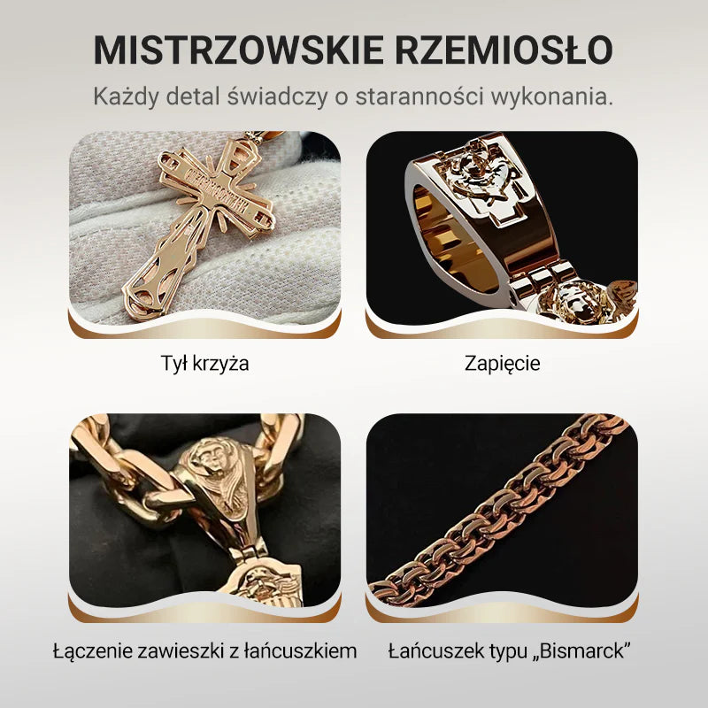【🎁Vánoční nabídka🎄】Náhrdelník s přívěskem s vyobrazením Ježíše