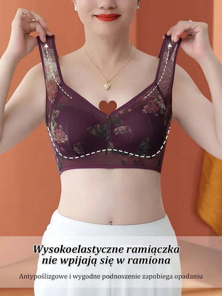 【🎁Vánoční nabídka🎄】Jedinečná krajková podprsenka bez knoflíků (🔥Kupte 1 a dostanete 1 zdarma🔥)
