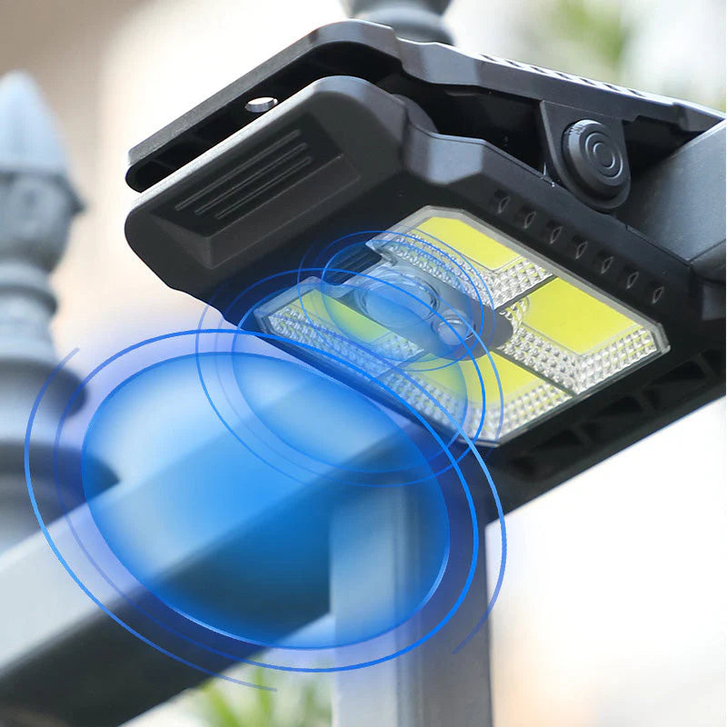 (🔥Kupte 1 a získejte 1 zdarma🔥)Solární klipová lampa s pohybovým senzorem