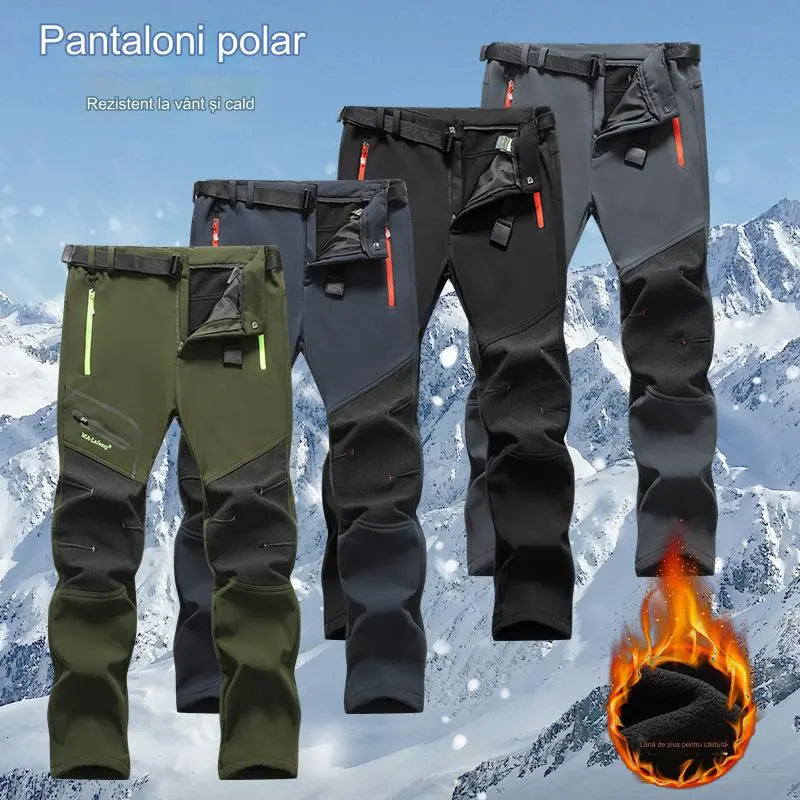 【🎁Vánoční nabídka🎄】【S-5XL】nový podzimní a zimní pánský outdoorový nepromokavý a teplý sametový overal z roku 2025