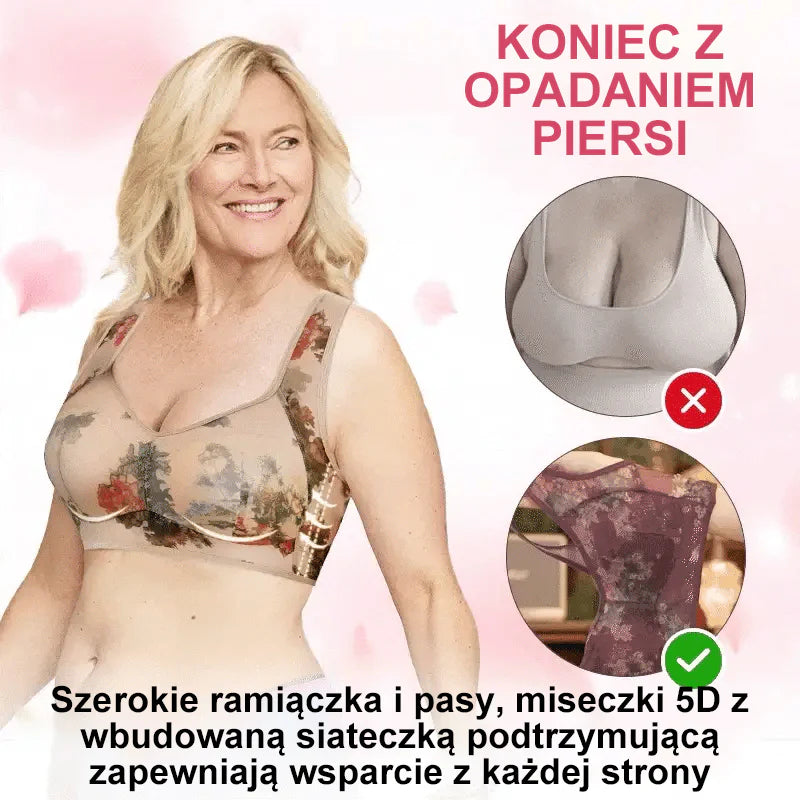 【🎁Vánoční nabídka🎄】Jedinečná krajková podprsenka bez knoflíků (🔥Kupte 1 a dostanete 1 zdarma🔥)