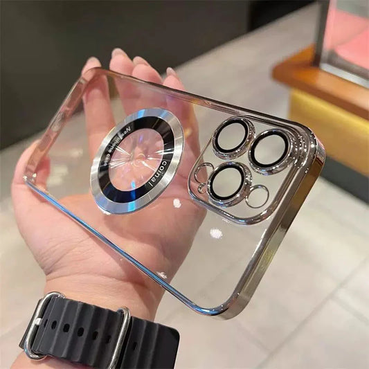 【🎁Vánoční nabídka🎄】Transparentní magnetické pouzdro pro iPhone