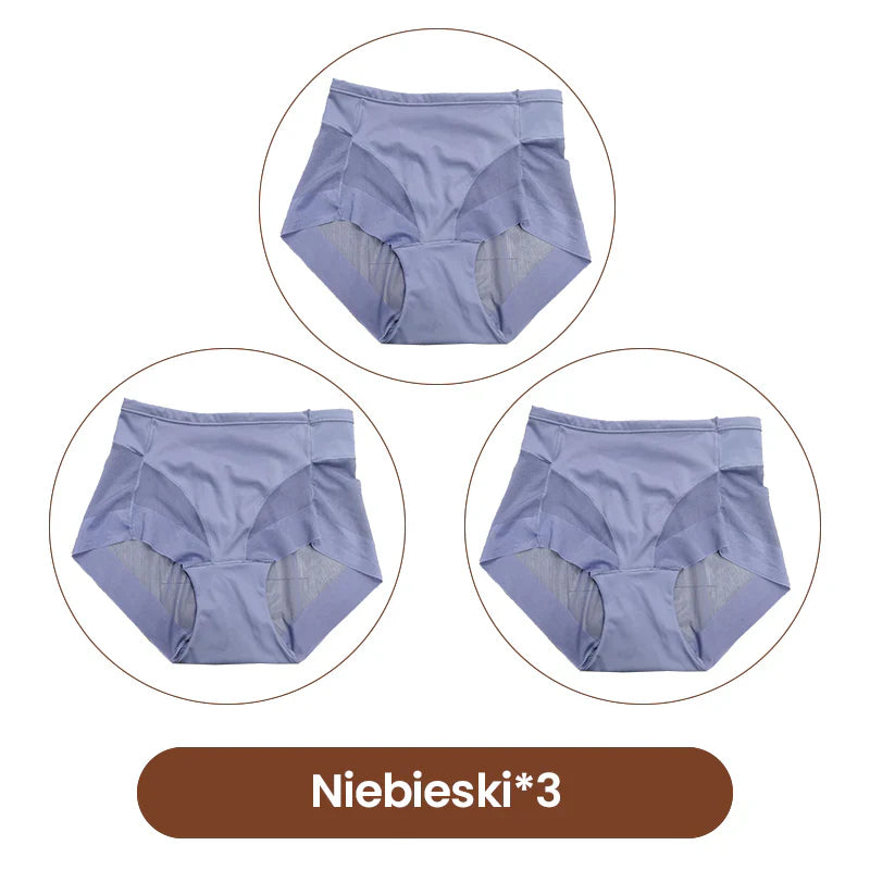 【🎁Vánoční nabídka🎄】Dámské bezešvé tvarující kalhotky s vysokým pasem(🔥Kupte 1 a dostanete 2 zdarma🔥)