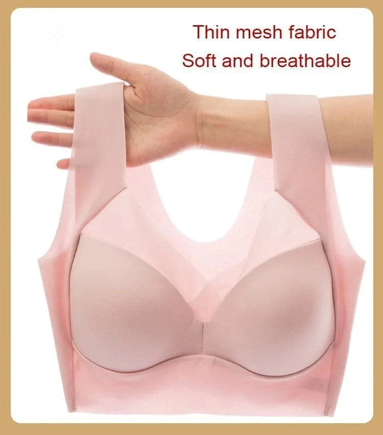 【🎁Vánoční nabídka🎄】Sexy bezdrátové podprsenky push Up【1+1 zdarma】  16 Recenze