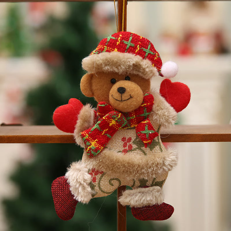【🎁Božićna ponuda🎄】Christmas tree accessories Christmas mini figurines