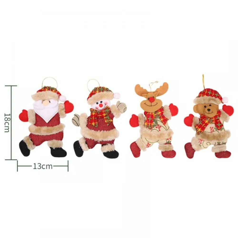【🎁Božićna ponuda🎄】Christmas tree accessories Christmas mini figurines