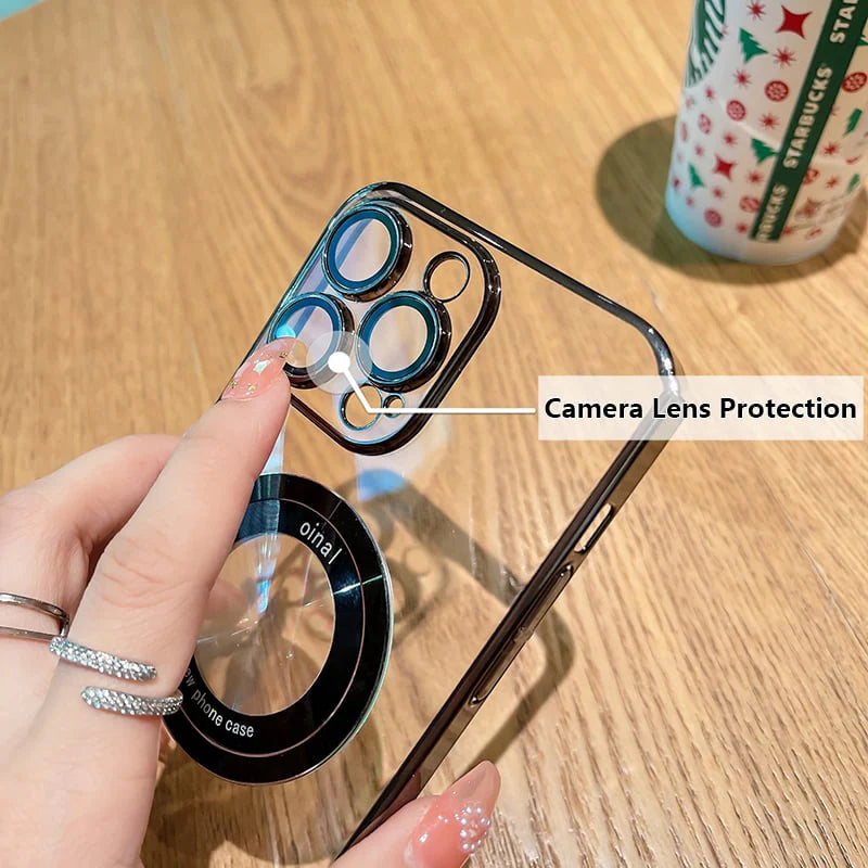 【🎁Vánoční nabídka🎄】Transparentní magnetické pouzdro pro iPhone