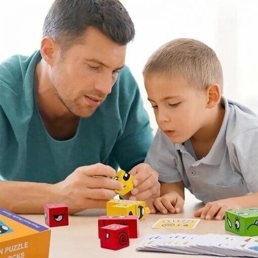 【🎁Vánoční nabídka🎄】Žhavá sleva 50 % na 5D puzzle – rodinná hra, která mění obličeje