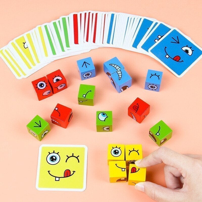 【🎁Vánoční nabídka🎄】Žhavá sleva 50 % na 5D puzzle – rodinná hra, která mění obličeje