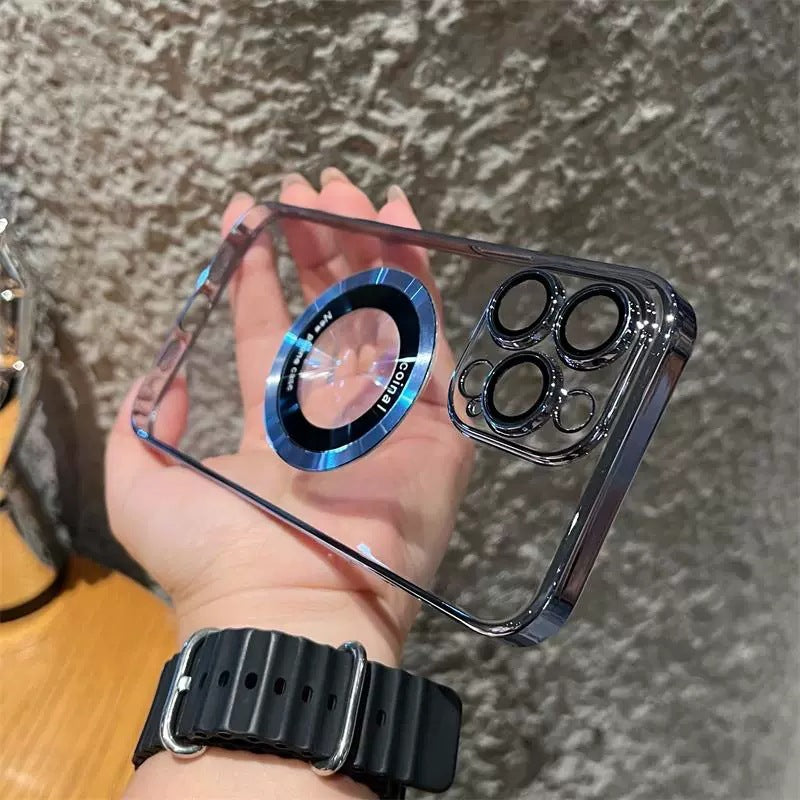 【🎁Vánoční nabídka🎄】Transparentní magnetické pouzdro pro iPhone