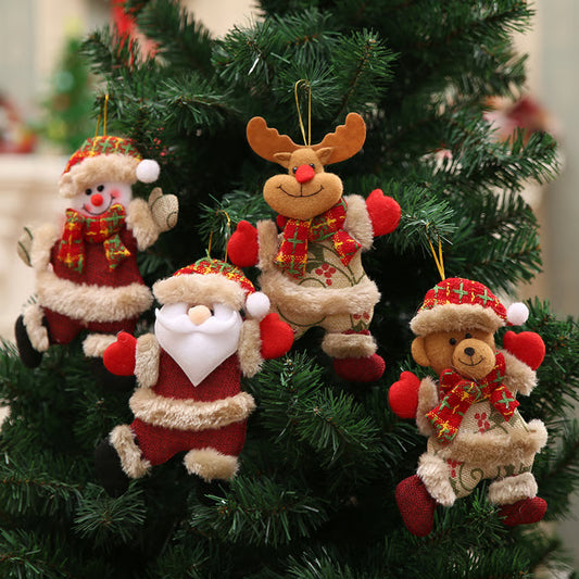 【🎁Božićna ponuda🎄】Christmas tree accessories Christmas mini figurines