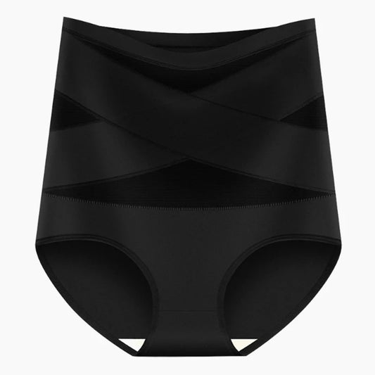 【🎁Vánoční nabídka🎄】Dámské elastické, prodyšné kalhotky s vysokým pasem