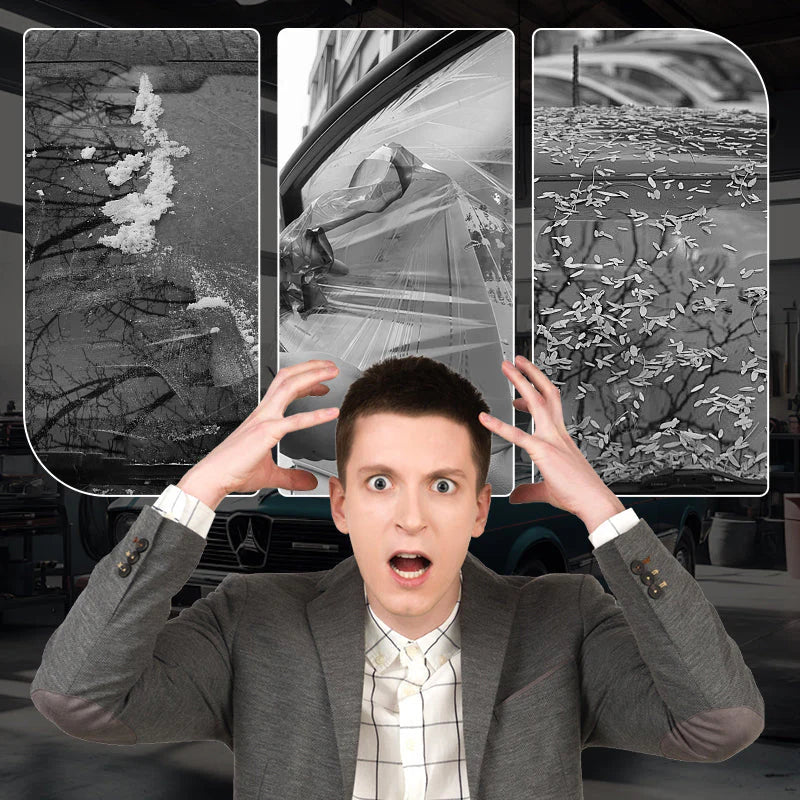 Car Glass Polishing Powder | Powerful Cleaning · Oil Film Removal · Crystal Clear Finish