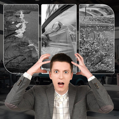 Car Glass Polishing Powder | Powerful Cleaning · Oil Film Removal · Crystal Clear Finish