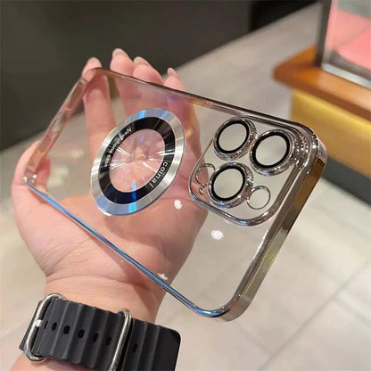 【🎁Vánoční nabídka🎄】Transparentní magnetické pouzdro pro iPhone
