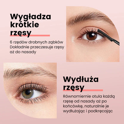【🎁Vánoční nabídka🎄】Prodlužující a natočující řasenka (🔥Kupte 1 a získejte 1 zdarma🔥)
