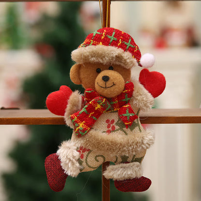 【🎁Božićna ponuda🎄】Christmas tree accessories Christmas mini figurines
