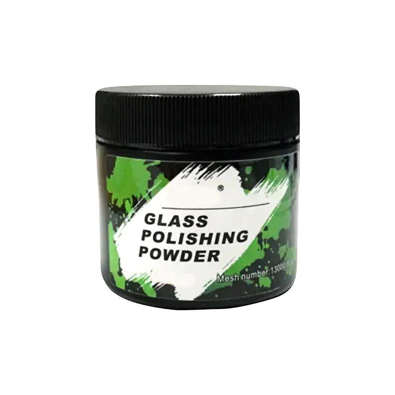 Car Glass Polishing Powder | Powerful Cleaning · Oil Film Removal · Crystal Clear Finish