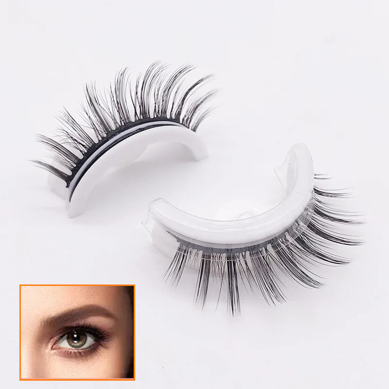 (🔥Kupte 2 a získejte 1 zdarma🔥)  Voděodolné řasy bez lepidla – snadná aplikace za 3 sekundy, opakovaně použitelné a omyvatelné, k dispozici v různých stylech