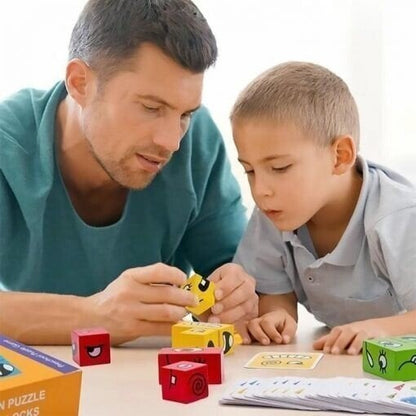 【🎁Vánoční nabídka🎄】Žhavá sleva 50 % na 5D puzzle – rodinná hra, která mění obličeje